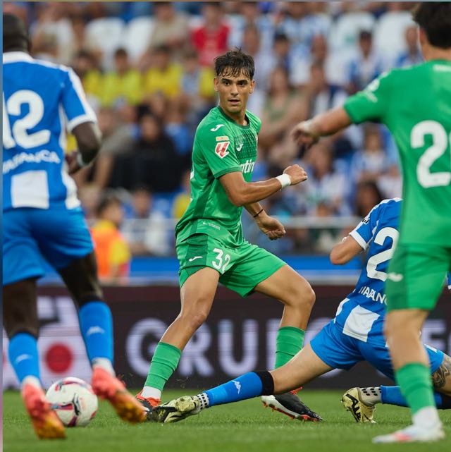 Carlos Guirao, jugador del Real Betis B.